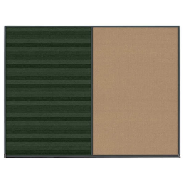 Triple Door Radius Plus Corkboard, 96" x